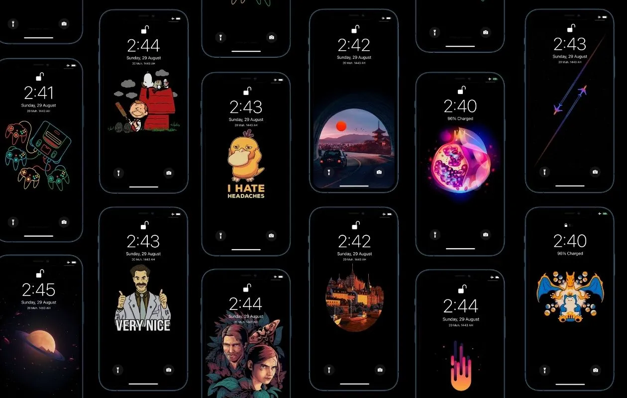 20 款适用于 iPhone 11 和 12 的黑色 AMOLED 壁纸