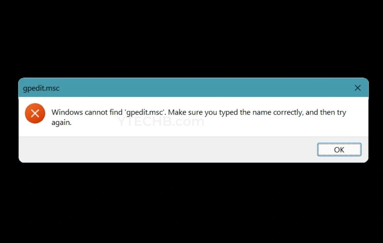 Cannot Find Gpedit.msc