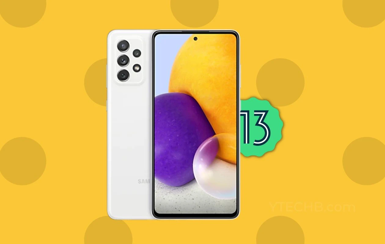 三星为 Galaxy A72 推出稳定的 Android 13 更新