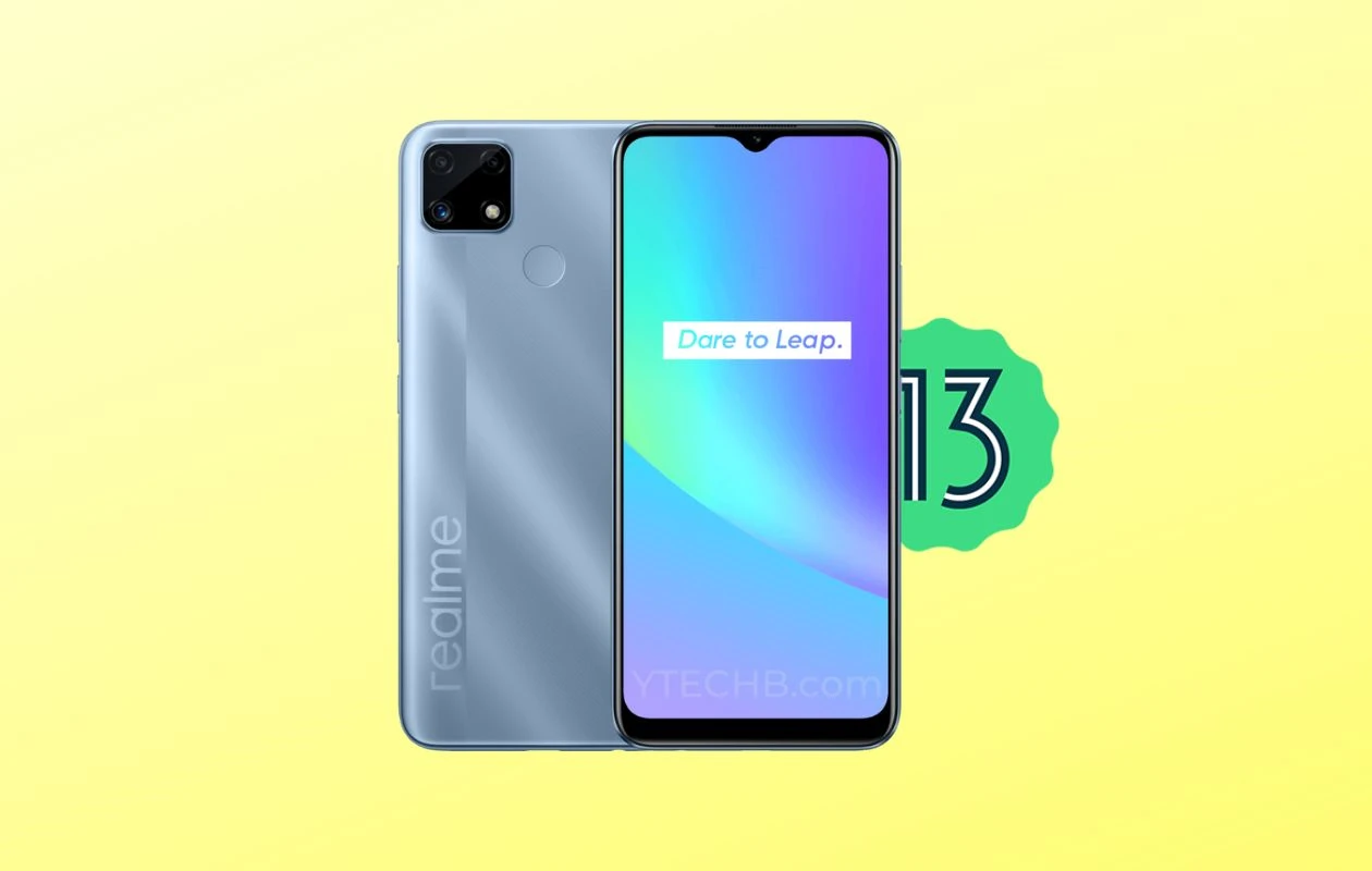 Realme 宣布针对 Realme C25 的 Android 13 早期访问计划