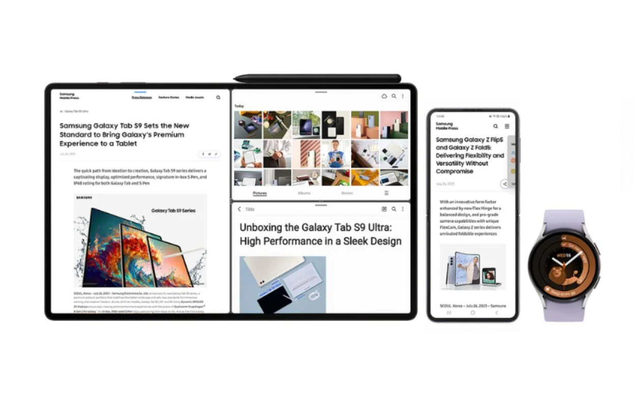 三星为旧款 Galaxy 设备推出 One UI 5.1.1 和 One UI Watch 5