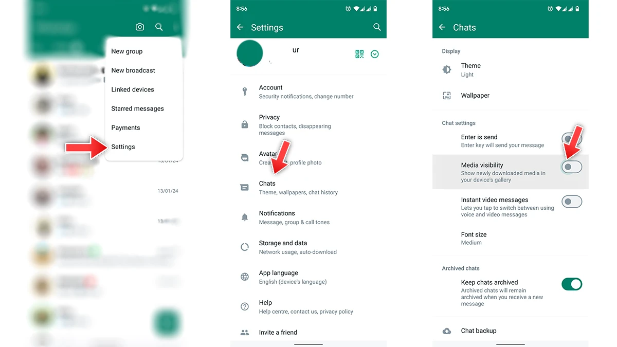 如何阻止 WhatsApp 保存照片 - Pfrlju.com