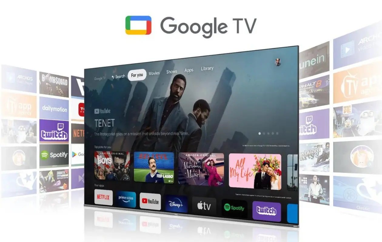 如何在 Google TV 上启用仅限应用程序模式