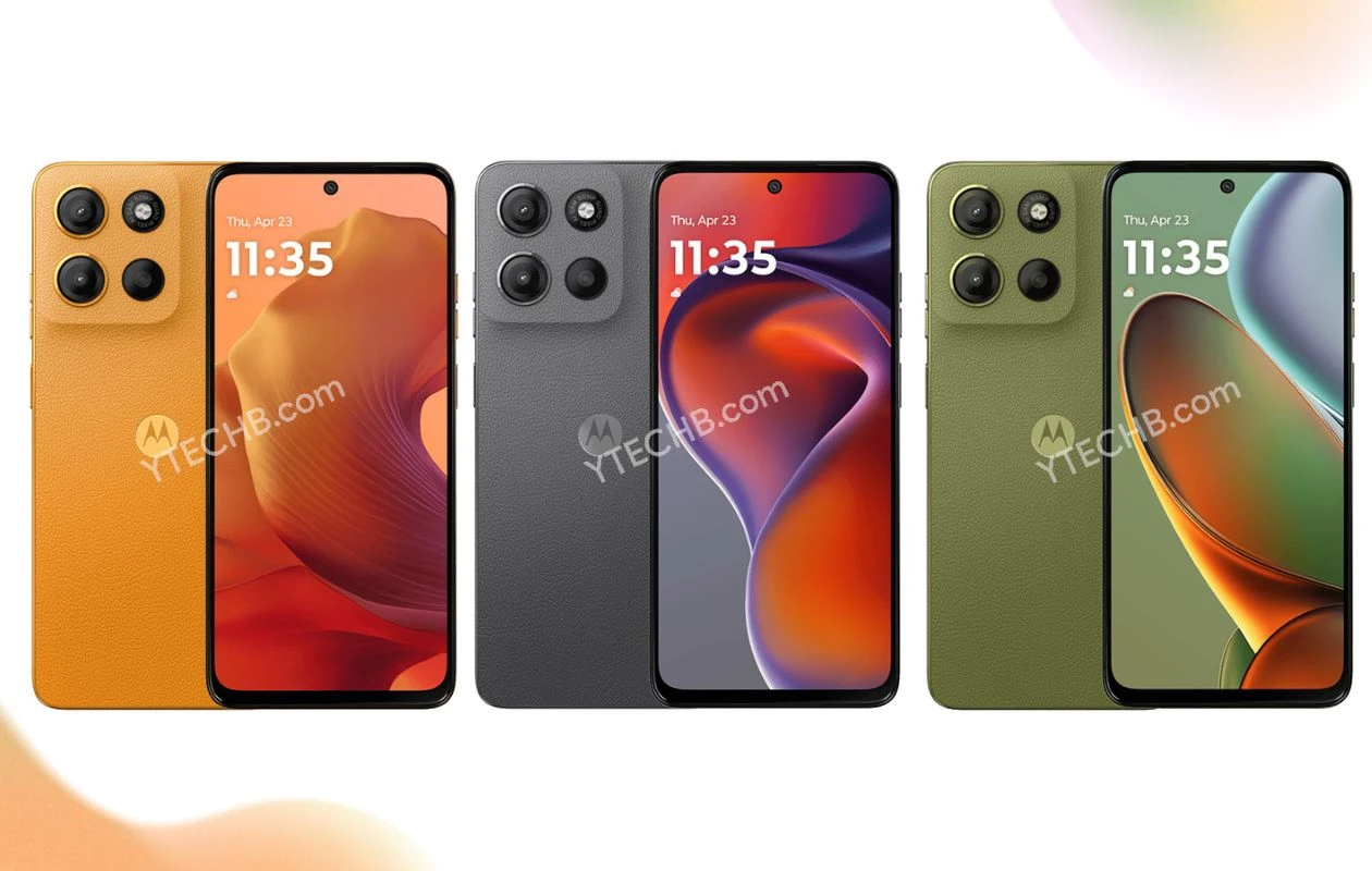 独家：Moto G05 和 G15 设计通过渲染揭晓