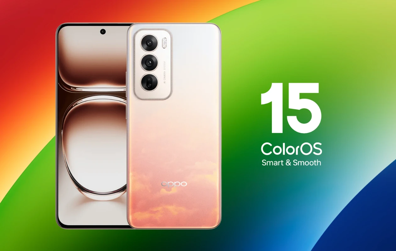 ColorOS 15 稳定版开始针对 Reno 12 和 12 Pro 推出