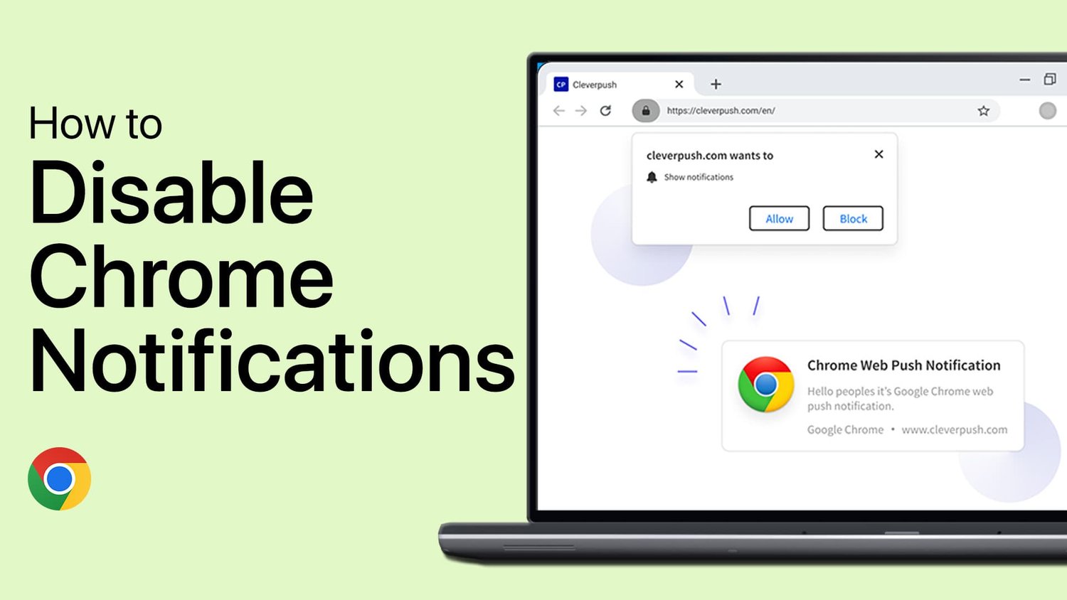 如何在Windows PC上禁用Google Chrome通知