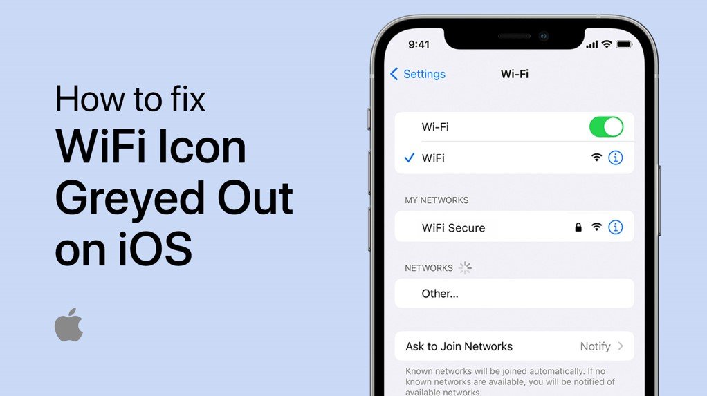 如何修復iPhone上的wifi圖標灰色