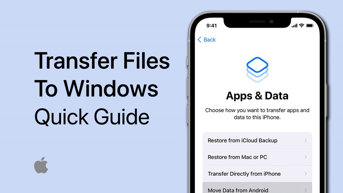将视频和文件从iPhone传输到Windows PC的最简单方法