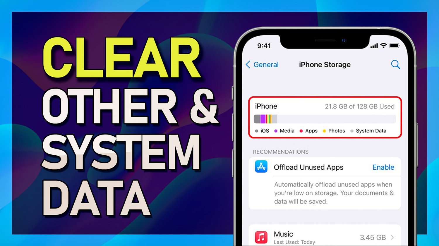 如何清除iPhone上的其他系統存儲