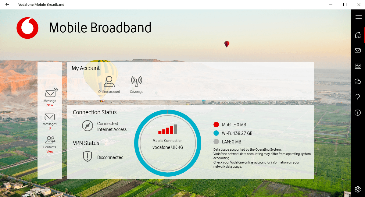 在Windows 10中管理移动蜂窝数据