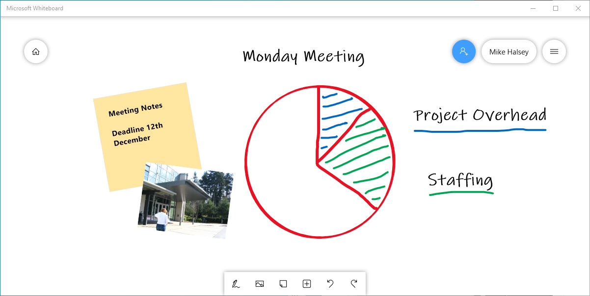開始使用Windows 10中的Microsoft Whiteboard