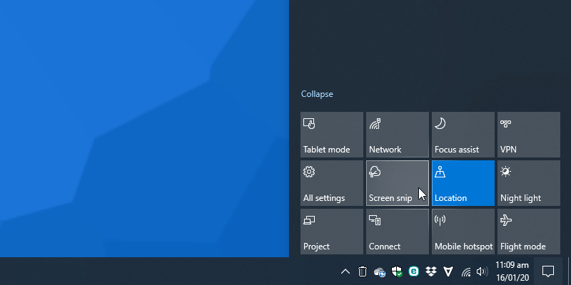 在Windows 10中轻松拍摄屏幕截图