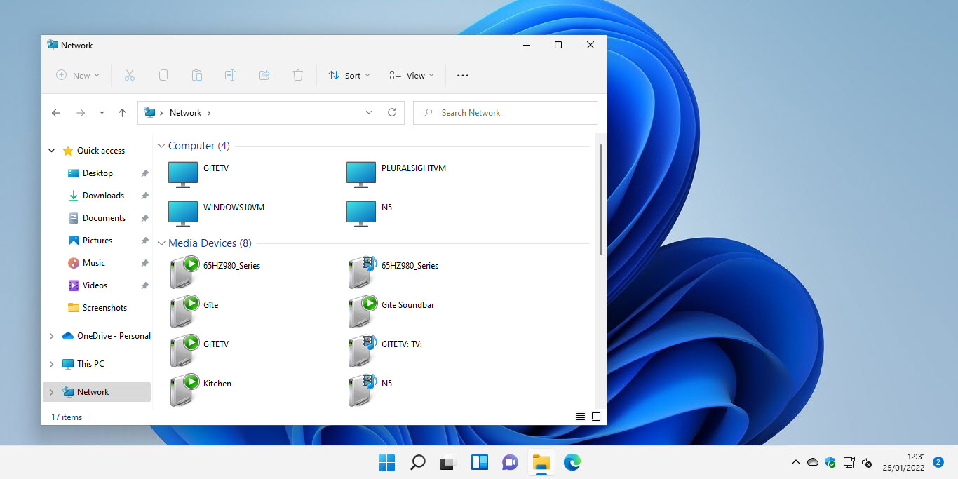 从Windows 11连接到网络存储设备