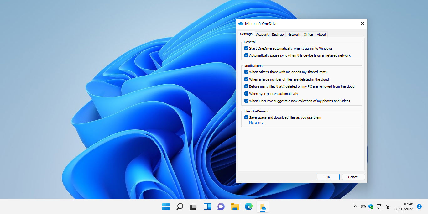 Windows 11中的需求访问和同步文件与OneDrive文件