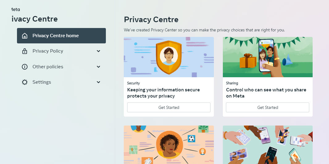 使用Microsoft，Google，Meta和Apple管理您的隐私