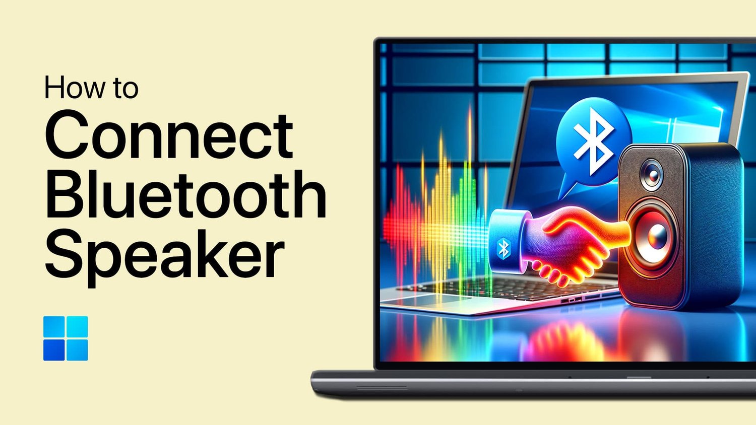 如何将蓝牙扬声器与Windows PC连接