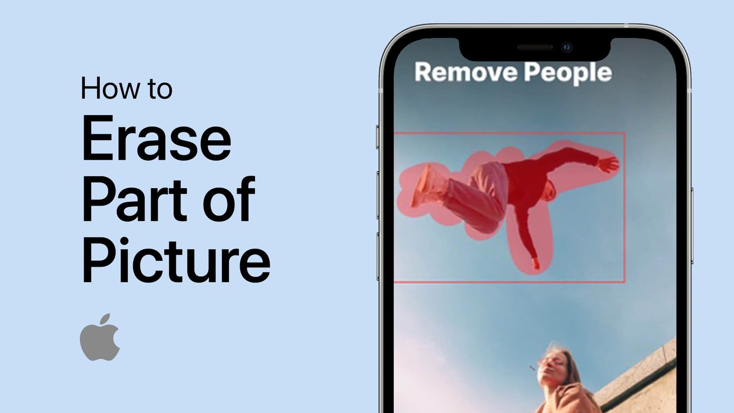 如何从iPhone上的图片中删除某些东西