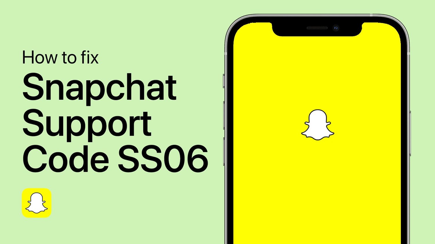 如何修復Snapchat支持代碼SS06 