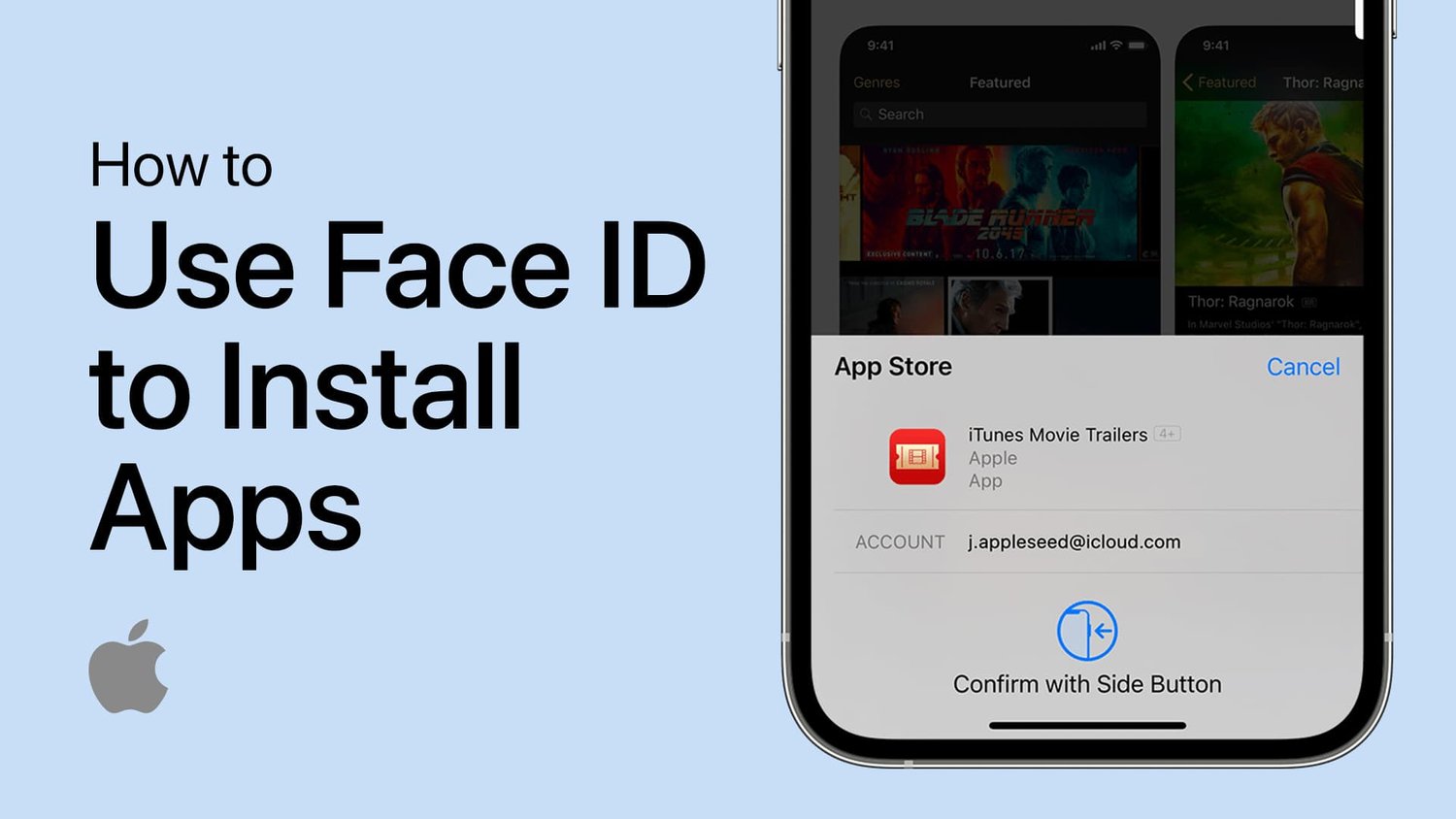 如何使用Face ID从App Store安装应用程序