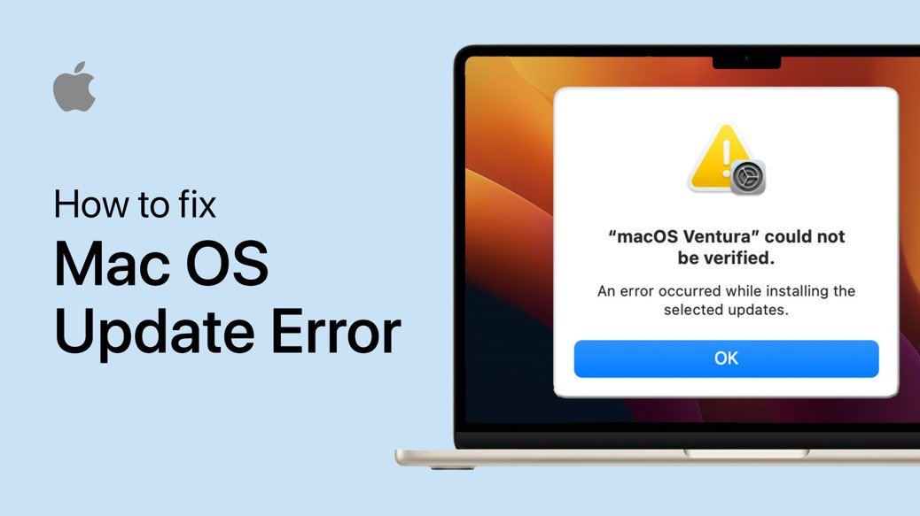 Mac OS Ventura更新错误
