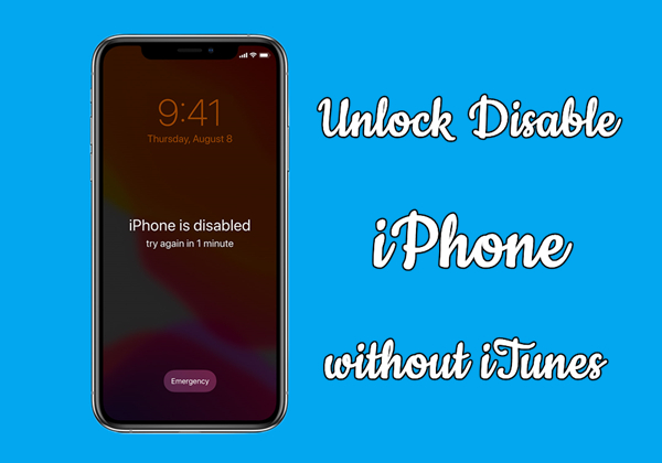 如何在沒有iTunes的情況下解鎖殘疾iPhone [更新]