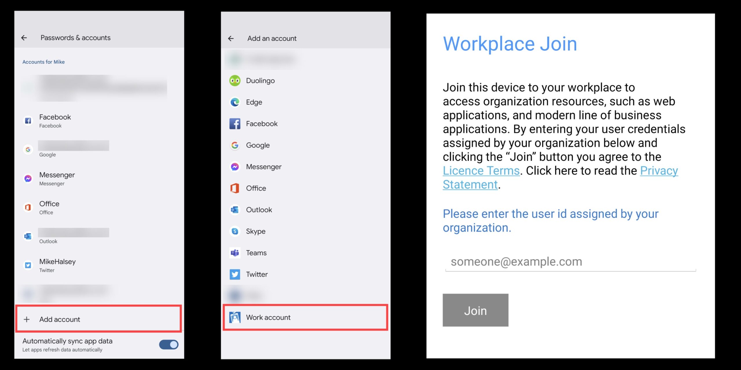 將您的Android智能手機連接到Microsoft 365和Azure