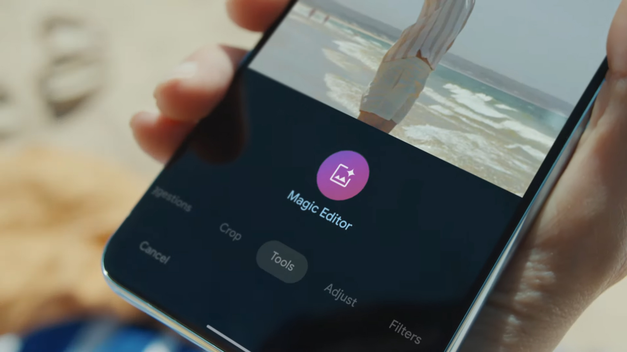 这个隐藏的Google Photos功能在Pixel手机上使用AI转换图像