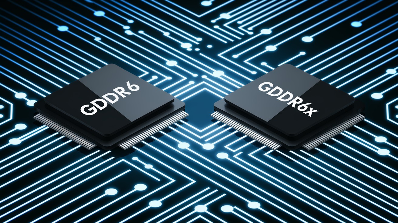 GDDR6 vs GDDR6X：哪種內存技術在2025年獲勝？