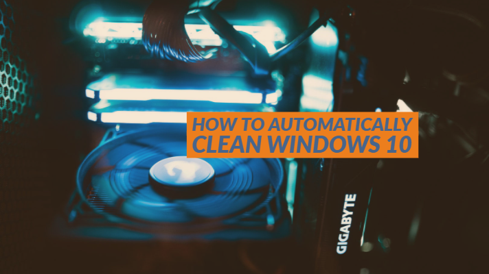 如何自动清洁Windows 10 Temp文件夹，Internet文件和磁盘清理