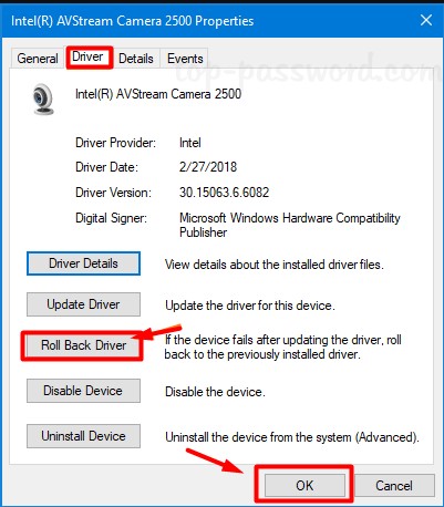 Select&nbsp;Rollback driver
