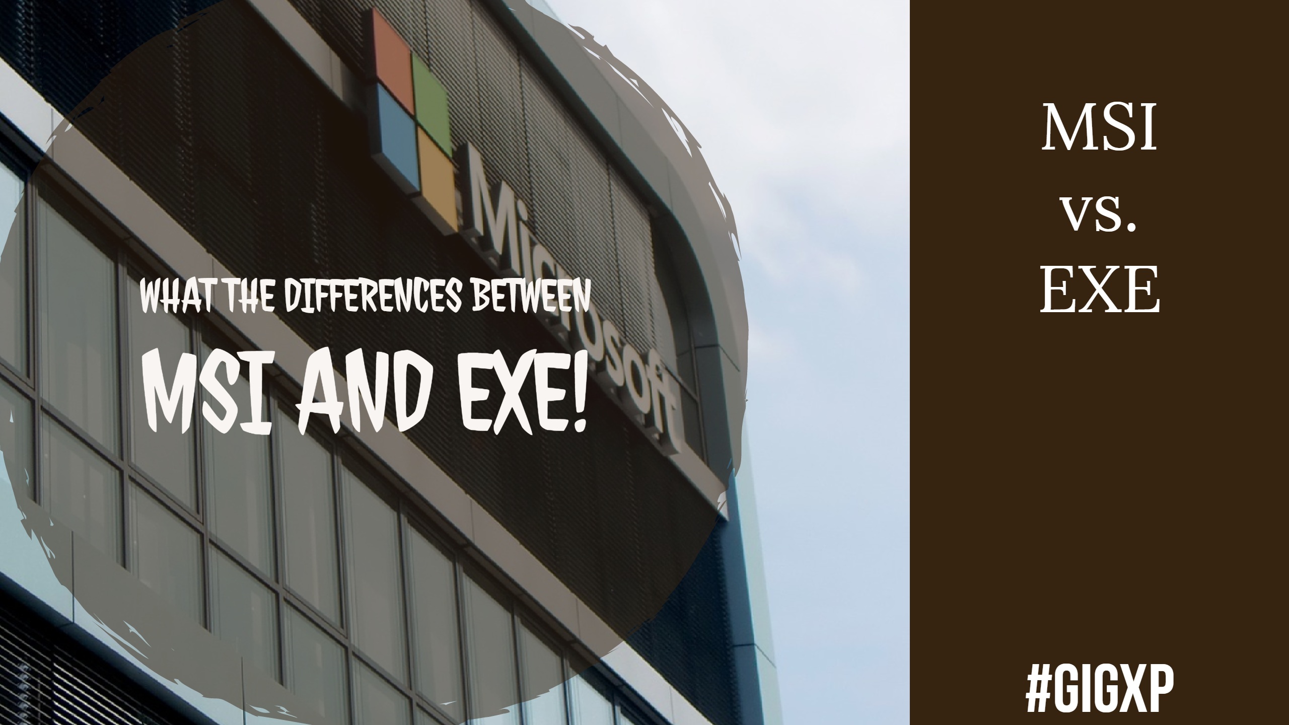 Windows中MSI和EXE文件之间有什么区别