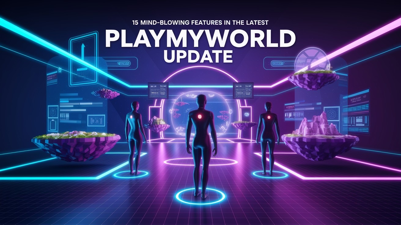最新的PlayMyWorld更新中的15個令人震驚的功能