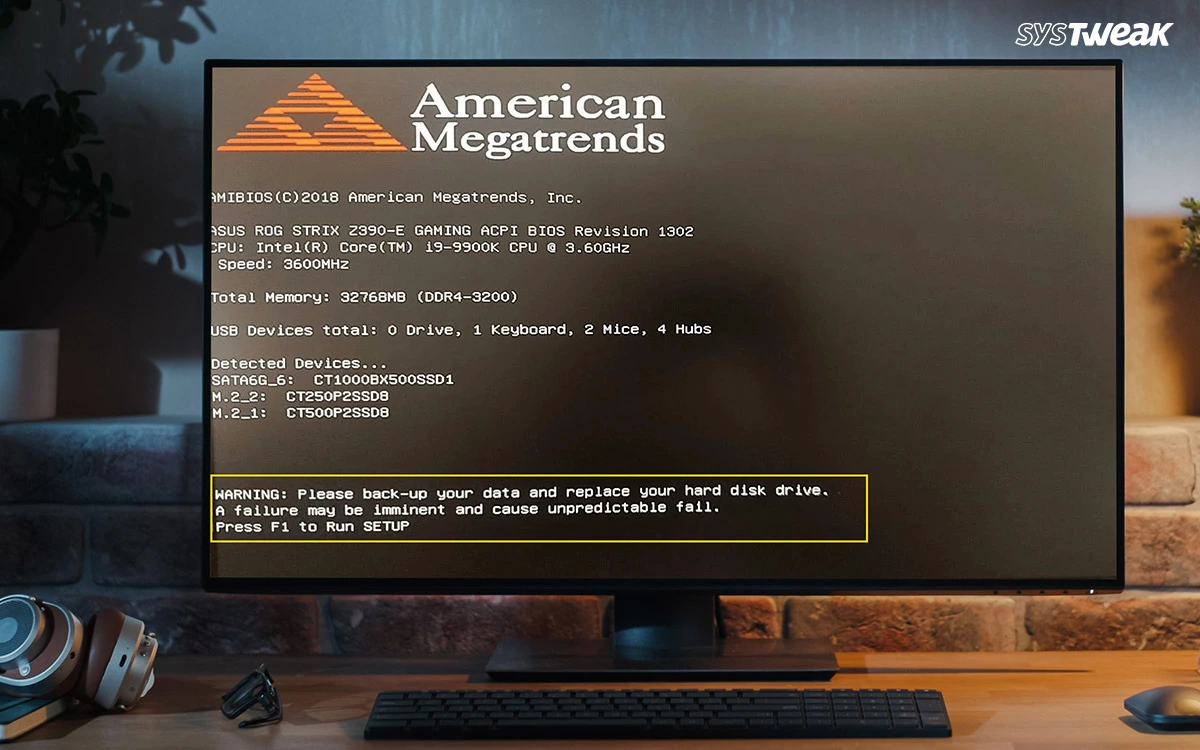 警告：请备份您的数据并更换硬盘驱动器，该怎么办