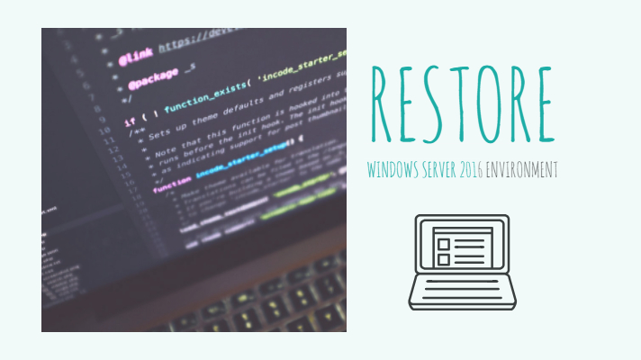 還原Windows Server 2016環境有哪些選擇？