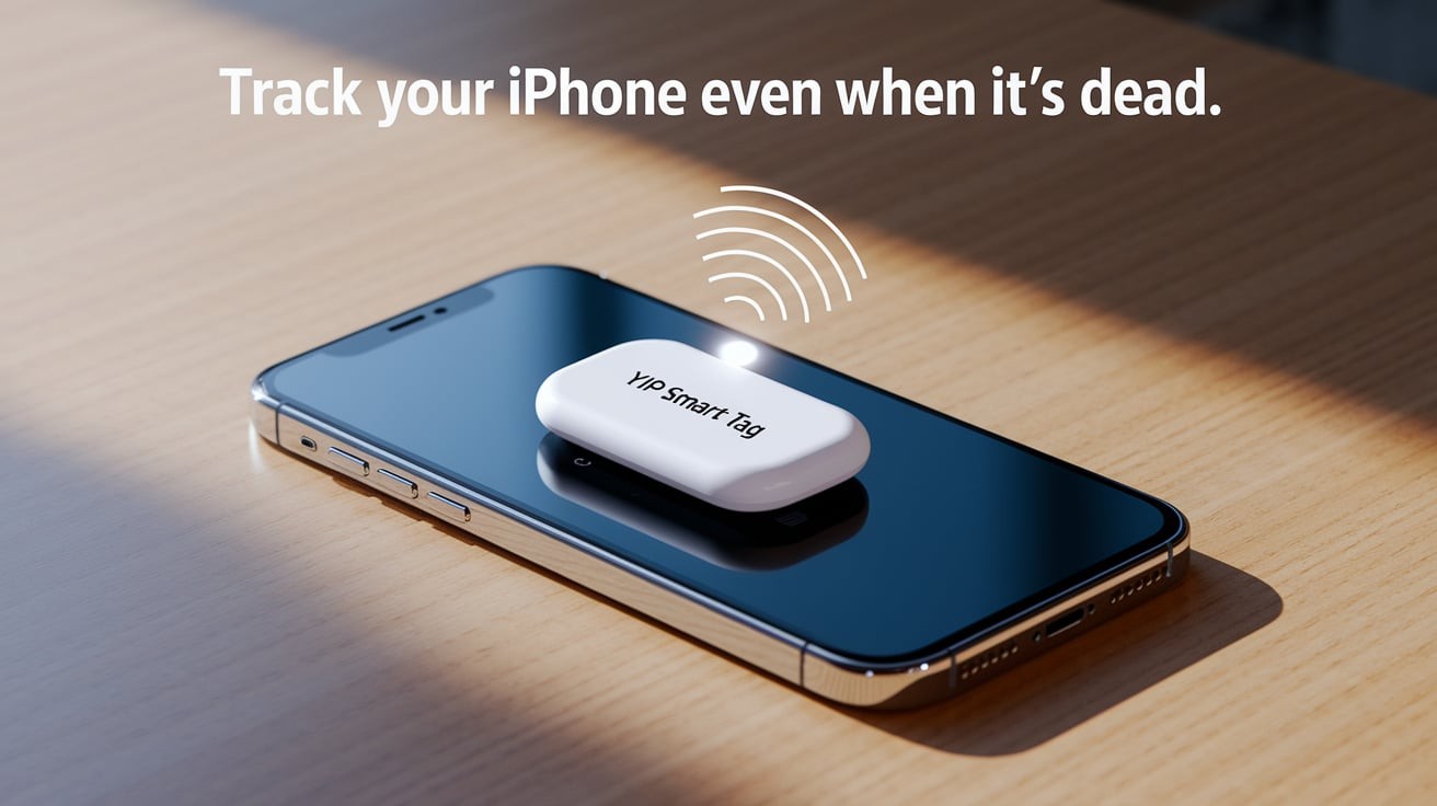 用yip智能標籤跟踪最後一個iPhone位置