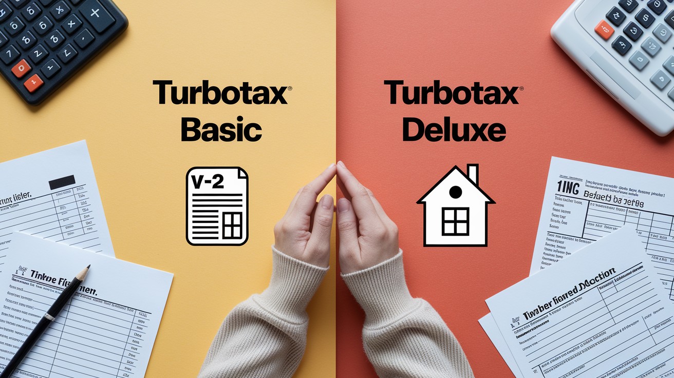 Turbotax Basic vs Deluxe：关键差异
