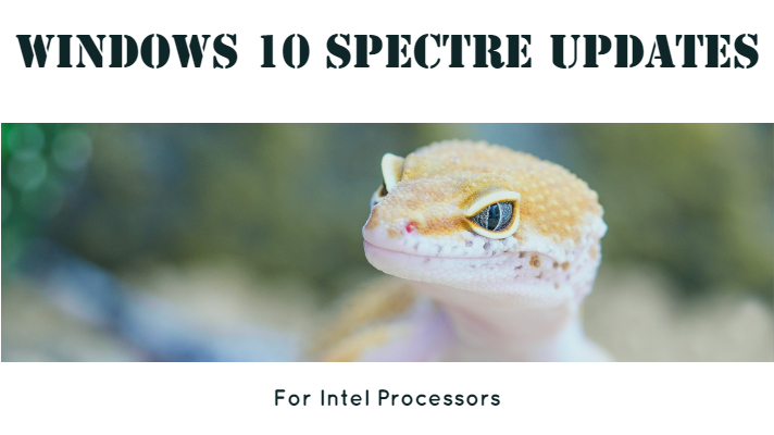 Windows 10 Spectre更新