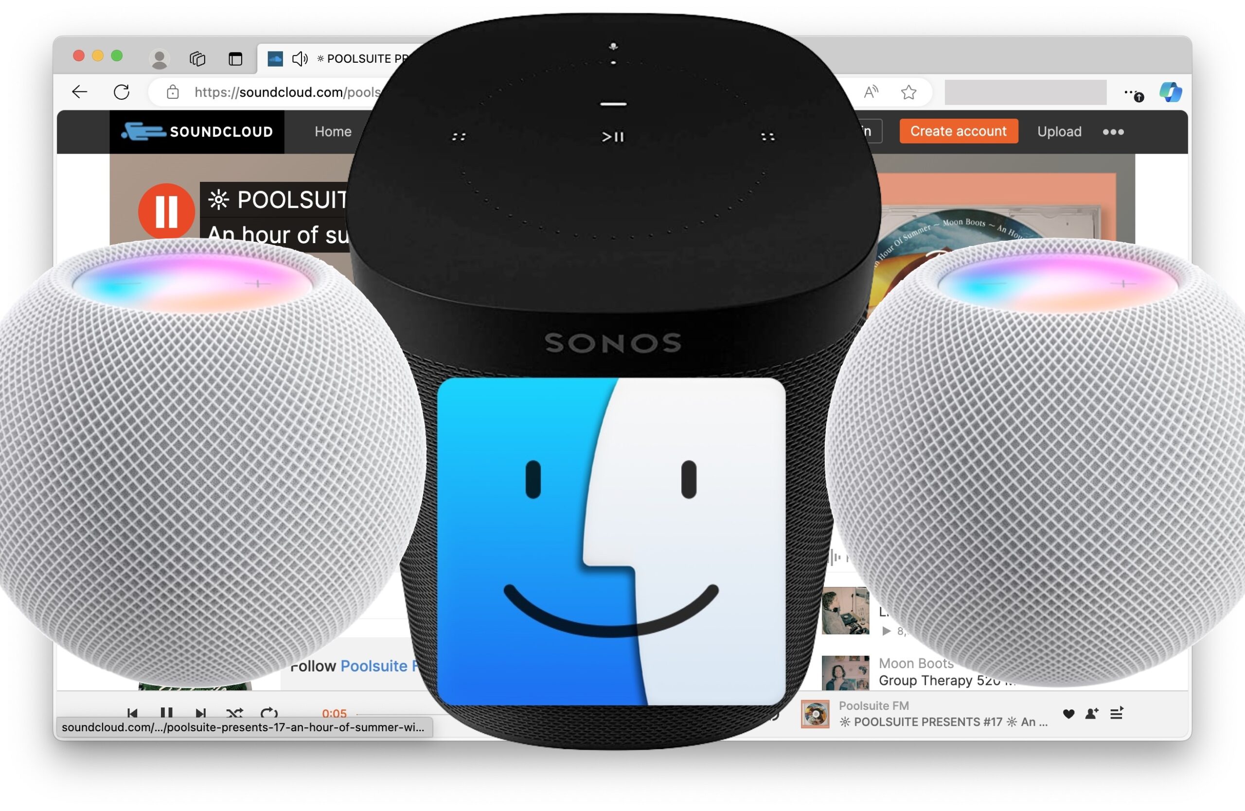 如何從Mac上的Chrome＆Edge瀏覽器播放到Sonos或HomePod