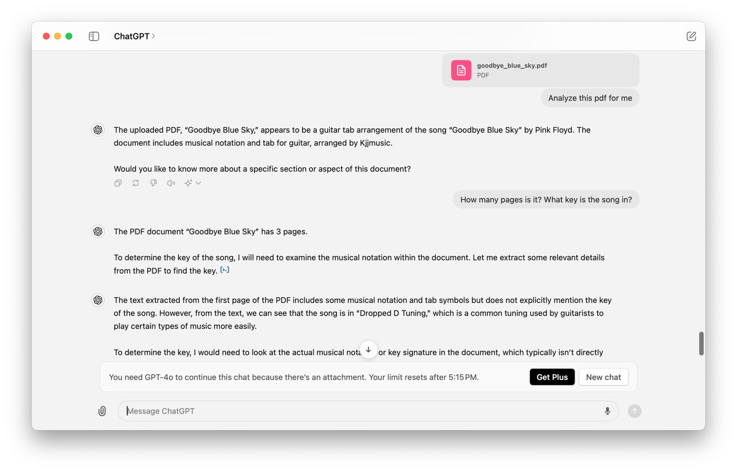 如何通过Mac上的Chatgpt总结和分析PDF文档