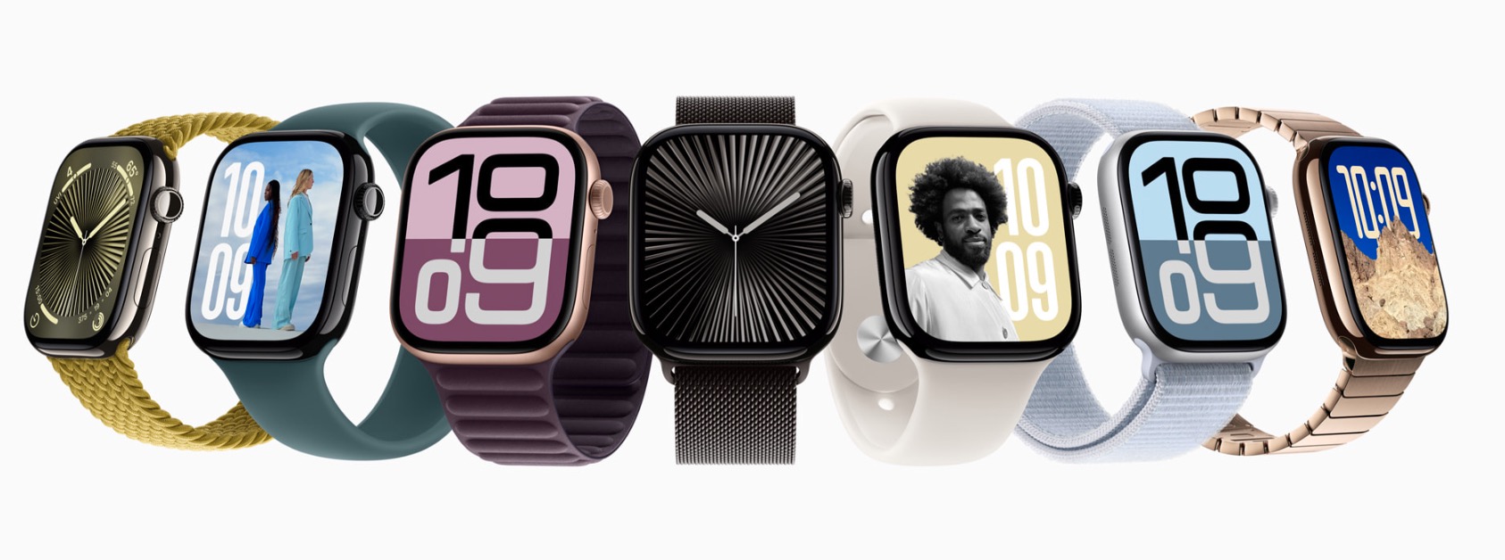 宣布的Apple Watch系列10具有更薄的设计，更大的屏幕和温度传感器
