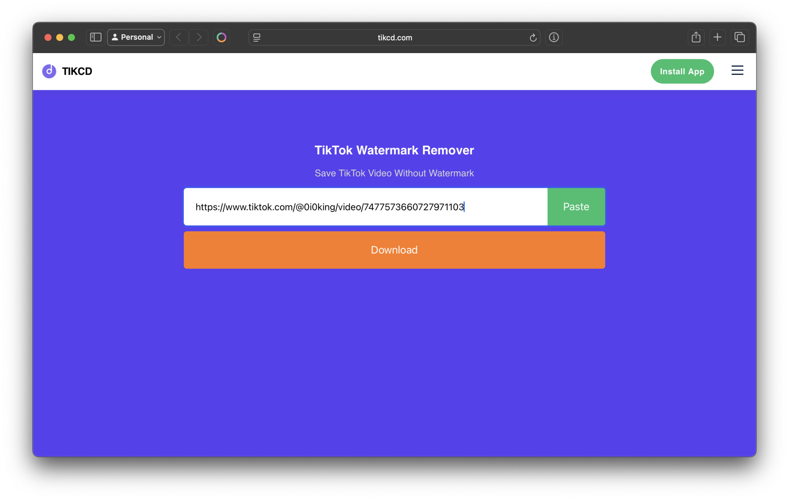 如何从Tiktok下载没有水印的视频