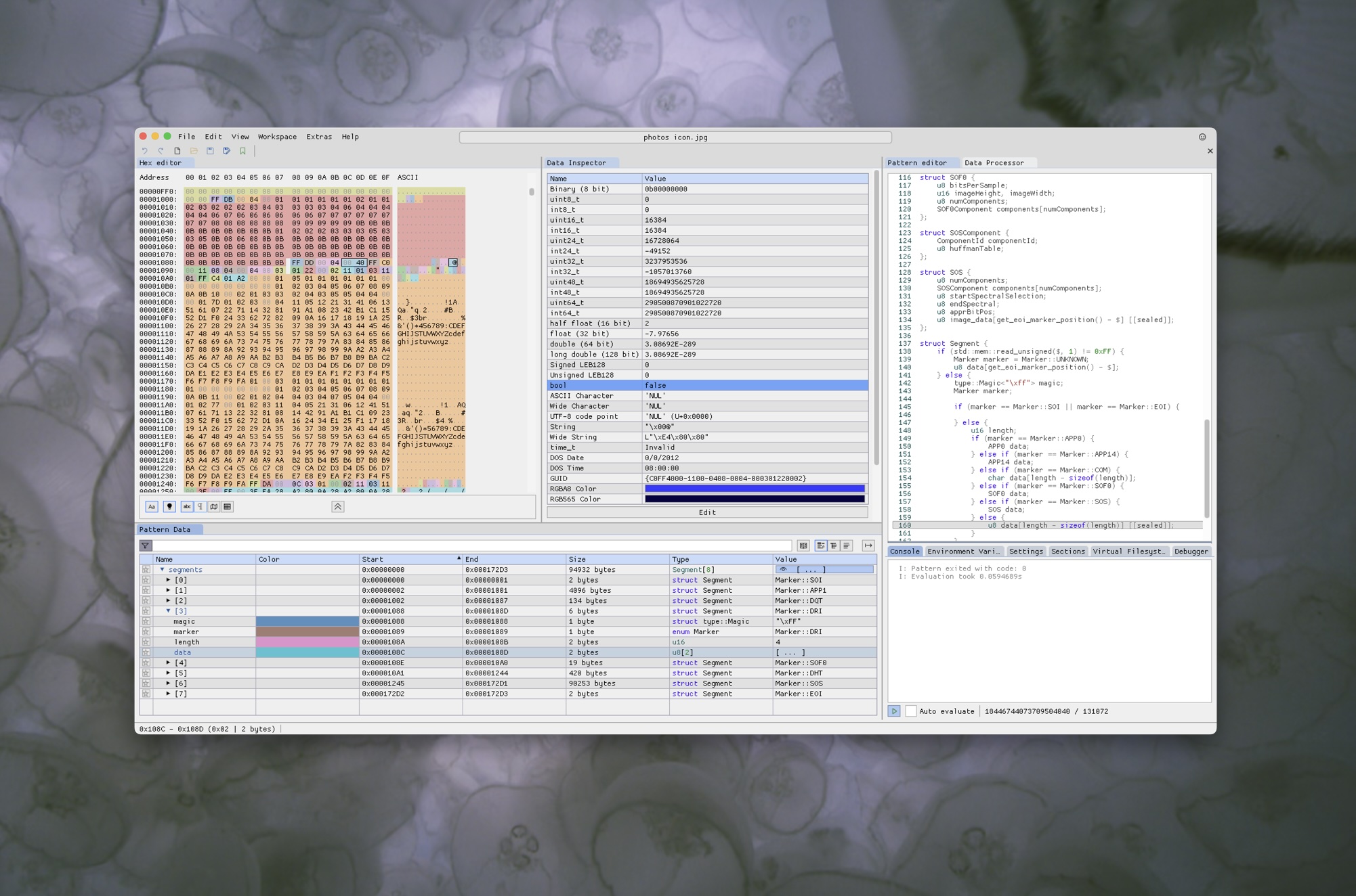 Mac最好的2位编辑：IMHEX和HEX FIEND