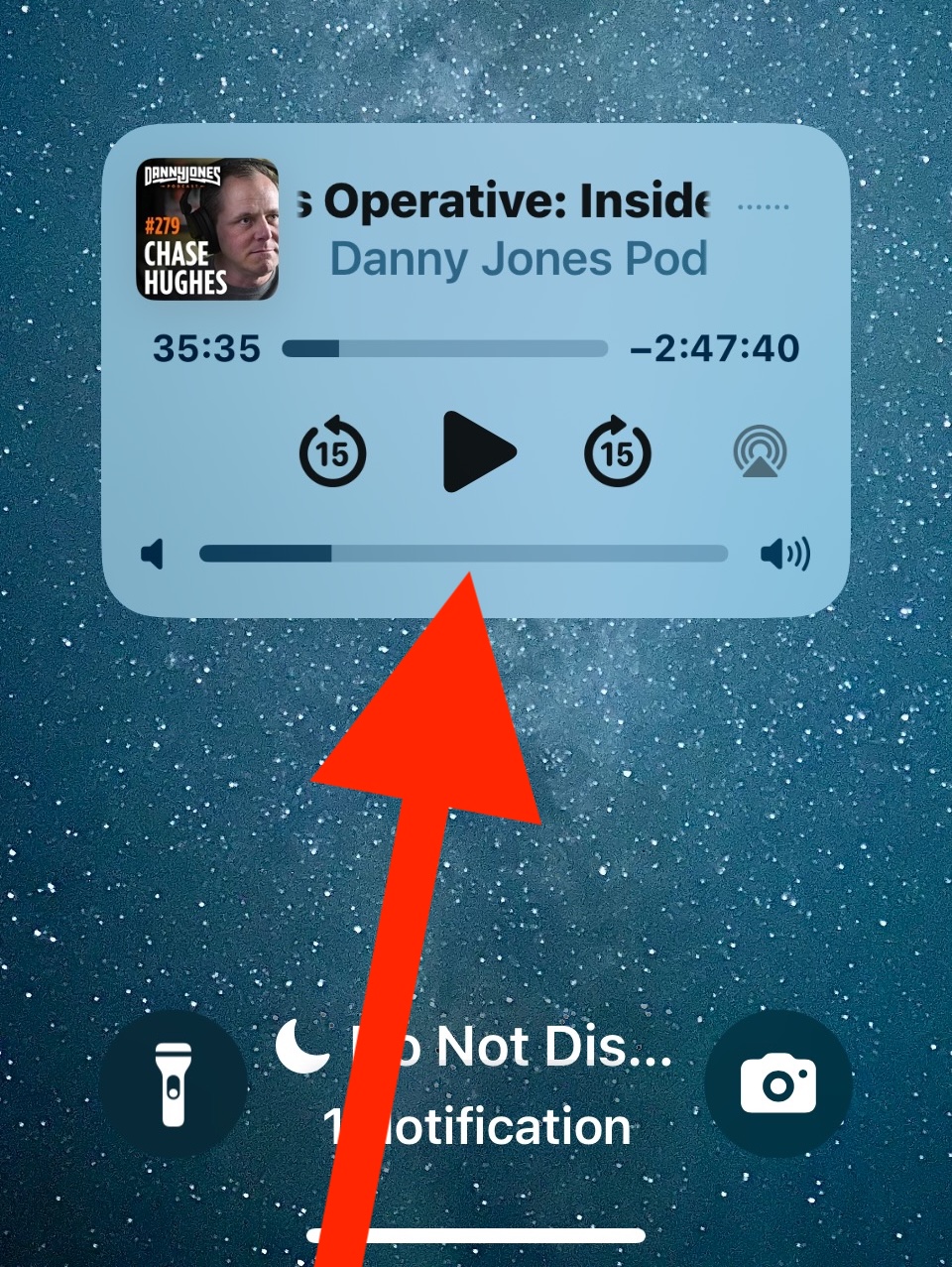 如何在iPhone锁定屏幕上启用音量滑块