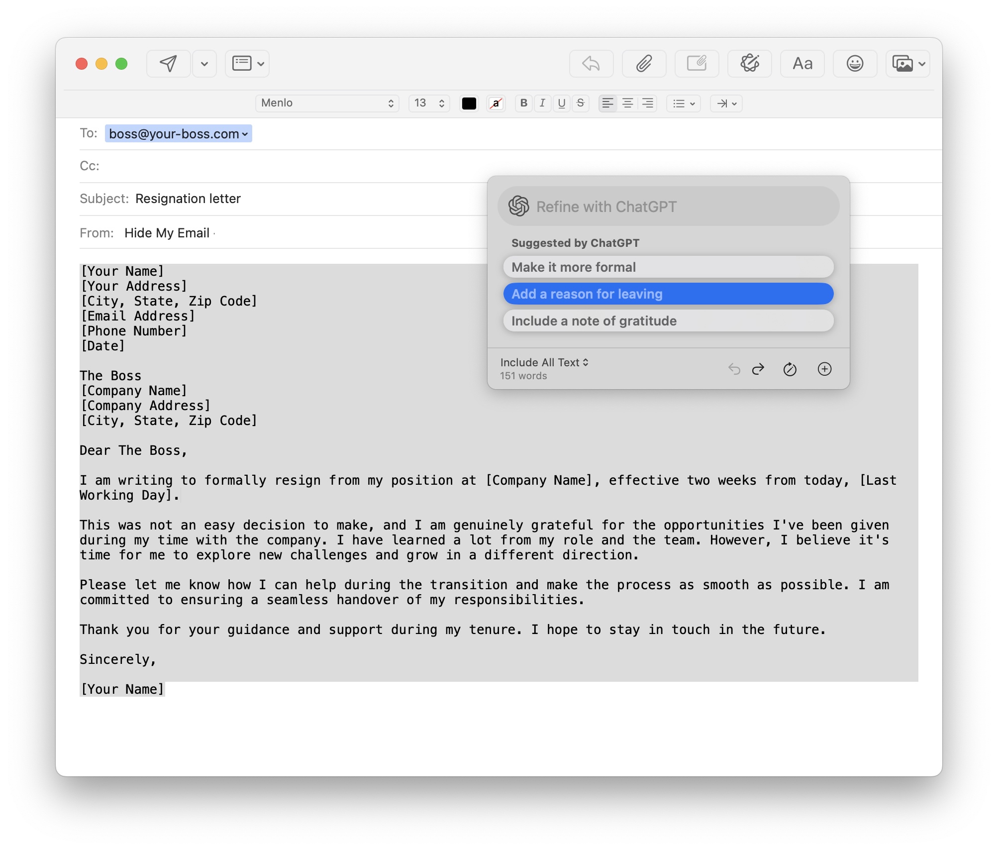 如何讓Apple Intelligence在Mac，iPhone，iPad上為您寫電子郵件