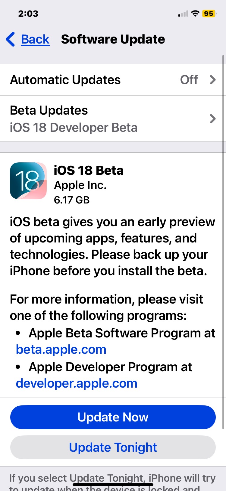 iOS 18 beta 1现在可用于iPhone和iPad