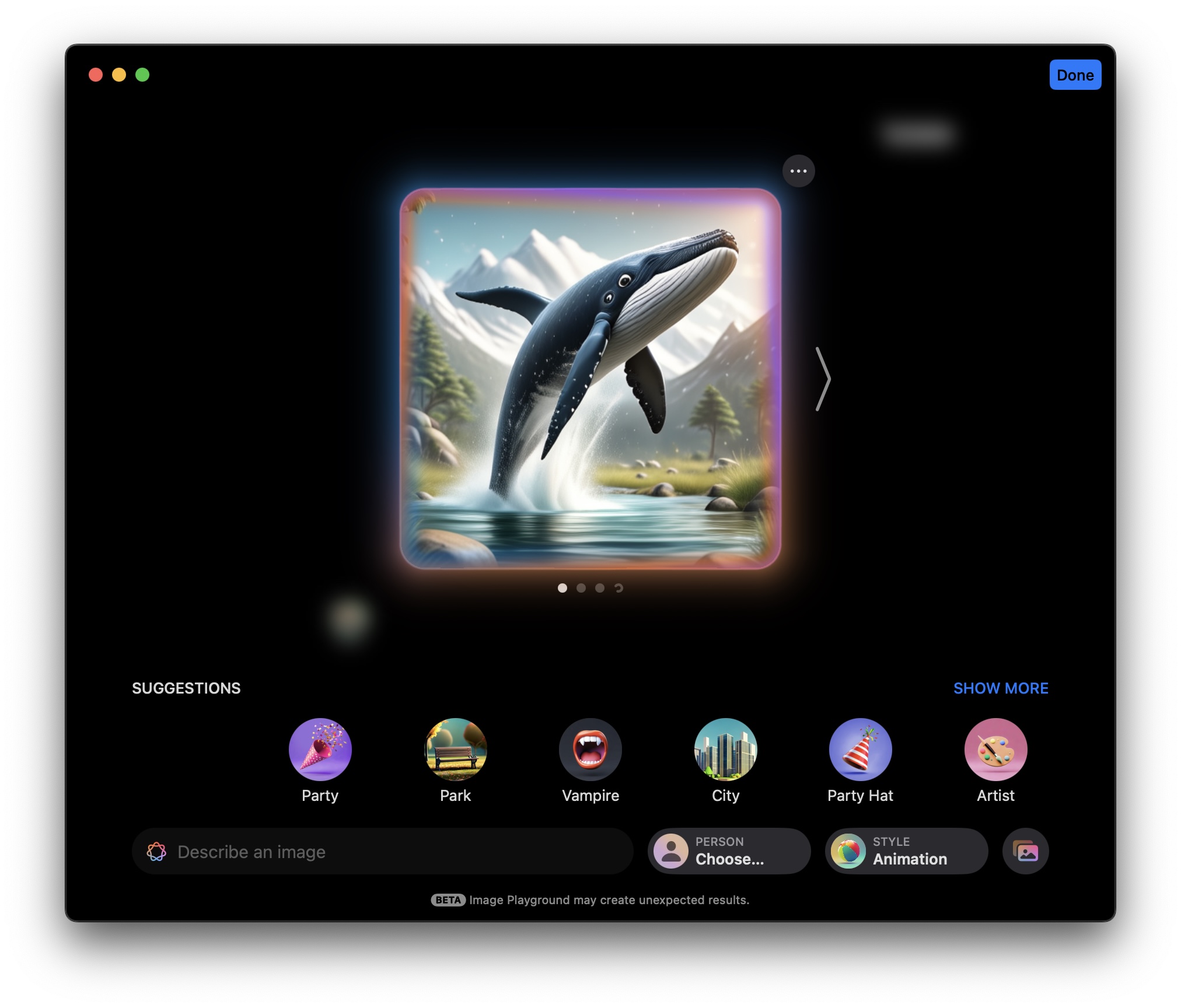 如何在Mac，iPhone，iPad上使用图像游乐场生成AI图像