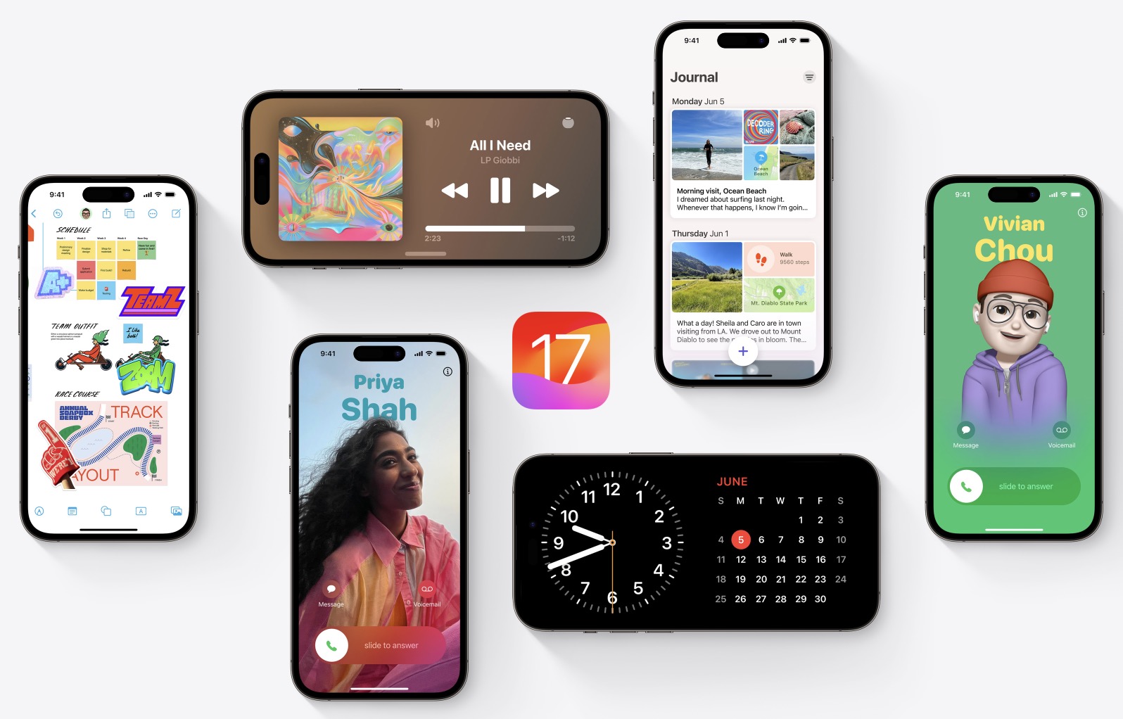 iOS 17发行日期设定的9月18日星期一