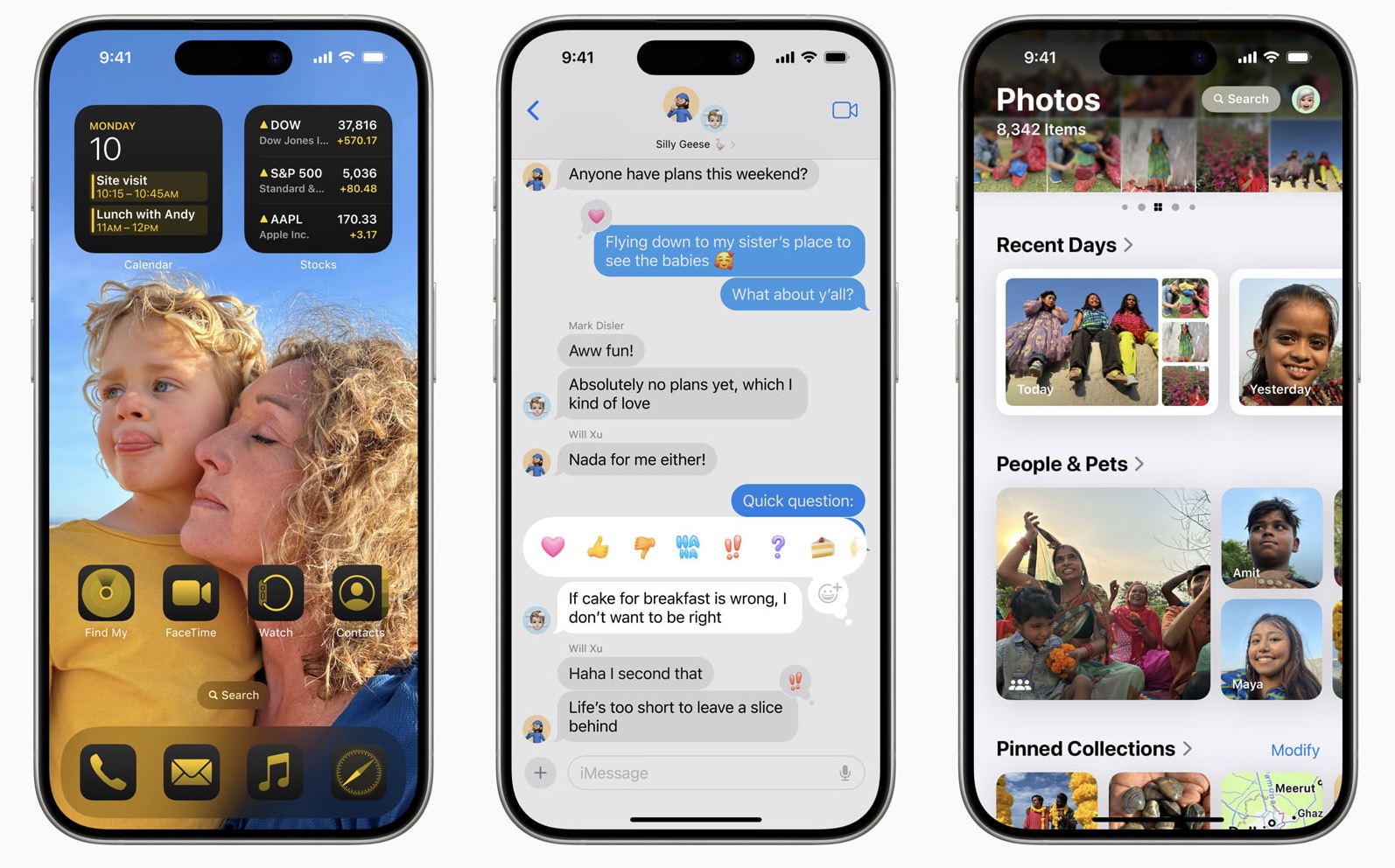 iOS 18宣布了帶有暗模式圖標，AI功能，控制中心自定義等等的iOS 18