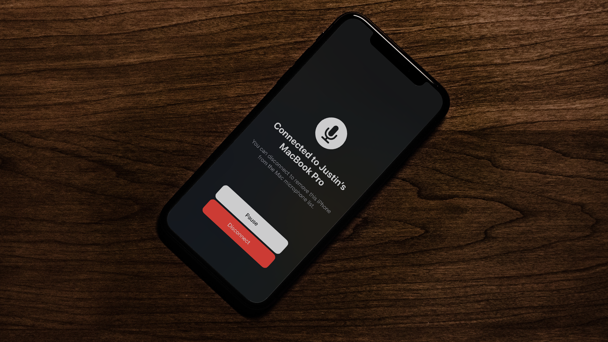 您可以轻松地将iPhone变成Mac Mic