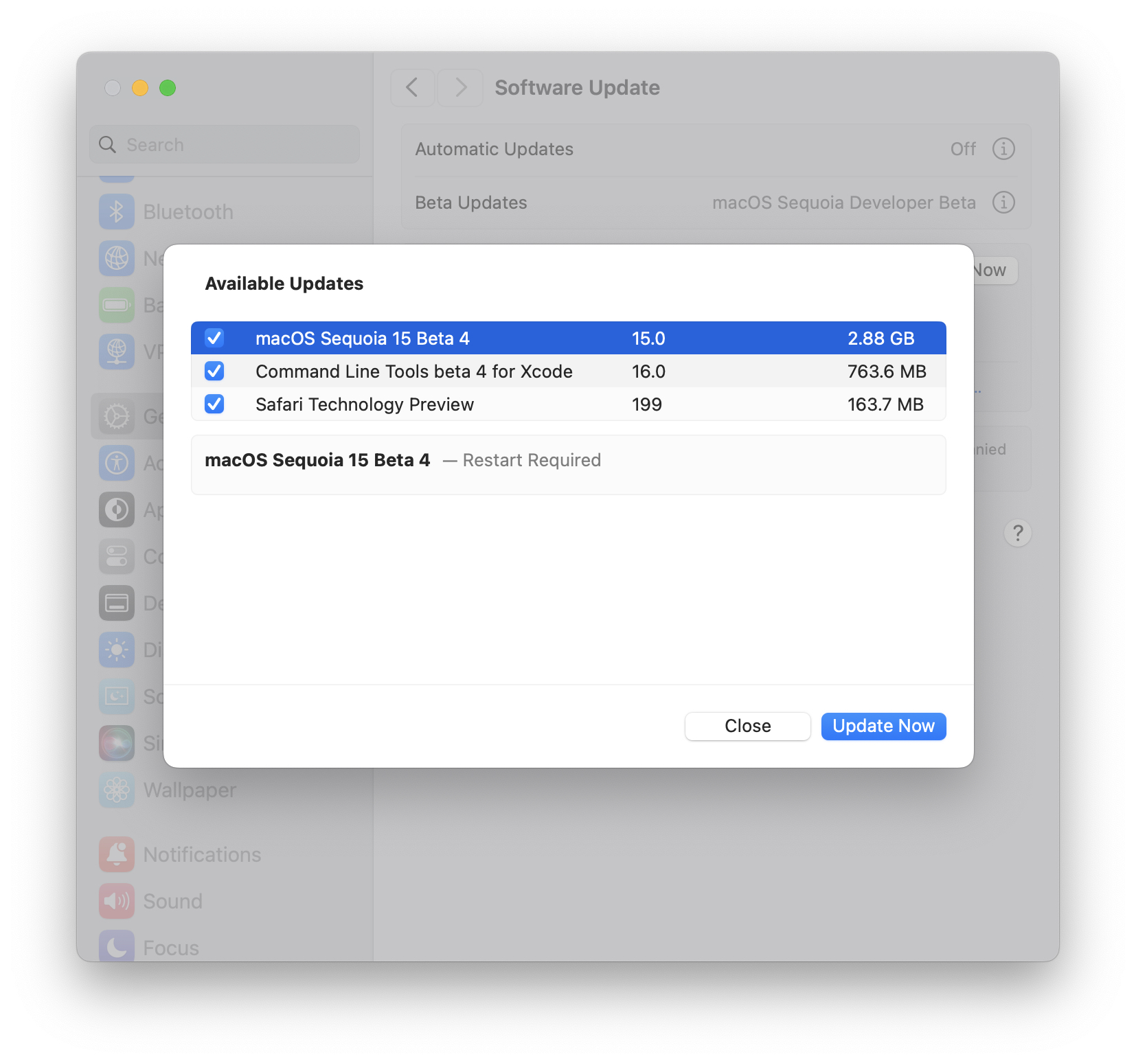 MacOS红杉15 Beta 4可供下载